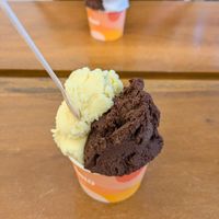 2 scoops cost 180 bath at Gelatissimo in Phuket