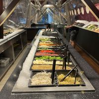 Pick your ingredients  at Flat Top Grill - The Loop in Chicago