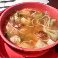 Vegan soup at Flat Top Grill - The Loop in Chicago