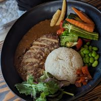 Curry mit Vegane Ente at Golden Ginkgo  in Berlin