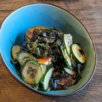 Tofu salad at Golden Ginkgo  in Berlin