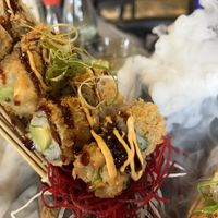 Sushi comes with a bit of a show  at Golden Ginkgo  in Berlin