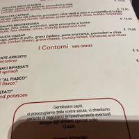 Contorni  at Boccon del Prete in Siena