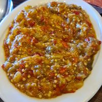 Babaganoush at Kebapçım Hatay Sofrası Trabzon in Trabzon