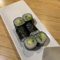 cucumber avocado roll (tiny)  at Kappa Sushi in San Diego