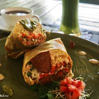 Burrito  at Atsumi Raw Cafe in Phuket