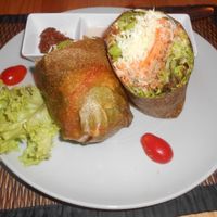 Atsumi Raw Cafe - burrito fantastic! at Atsumi Raw Cafe in Phuket