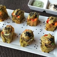 Raw makis at Atsumi Raw Cafe in Phuket