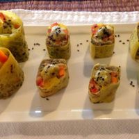 Raw Vegan Sushi at Atsumi Raw Cafe in Phuket