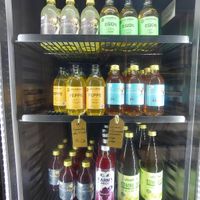 Cold kombucha. at Kolibri in Soenderborg