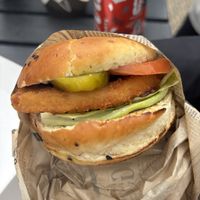 No chicken Burger   at Bello in Bergen