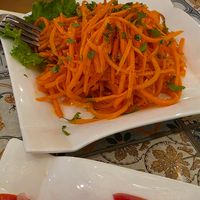 Carrot salad at Navat in Almaty
