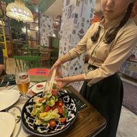 Salad  at Navat - Makataeva in Almaty