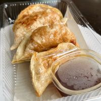 Vegan gyoza, 5 pieces (60 THB)  at Gyoza Yunnan in Chiang Mai