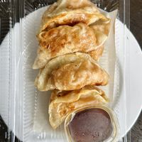 Vegan gyoza, 5 pieces (60 THB)  at Gyoza Yunnan in Chiang Mai