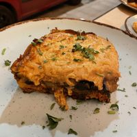 Vegan Moussaka  at Los V in Athens