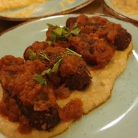 Meatballs at Los V in Athens