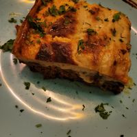 Moussaka at Los V in Athens
