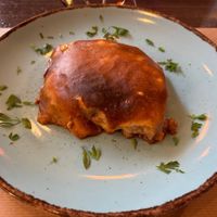 Vegan moussaka at Los V in Athens