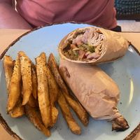 Falafel wrap/ gyros  at Los V in Athens