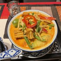 V 001 Red Curry mit Tofu   at Siam Thai Restaurant in Hannover
