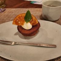 Citrus gluten free almond cake at A Heavenly Kitchen  in Yakushima