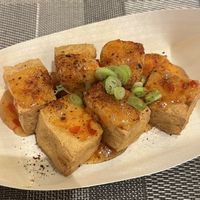 Fried tofu appetizerr  at Sakura House in Sete