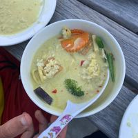Vegan Thai green curry at Chang Siam in Kerikeri