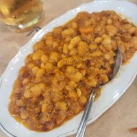 White beans at Taverna Vosporos in Kavala