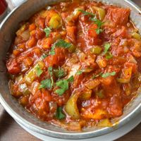 Eggless Menemen  at Artelesi in Horsham