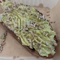 Classic Avo Toast at Wellthy Juice Co in Springfield