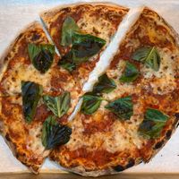 This pizza is sooo good: Queen of Savoy, sub vegan cheese 😍  at Saint Paul Brewing in St Paul