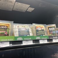 Vegan cheeses   at Masstown Market in Masstown
