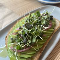 Avocado Toastt  at Dry Fly Coffee Co in New Paltz