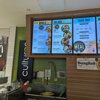 Menu at Cultures in Guelph