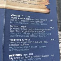 Veggie menu  at Strandpaviljoen De Piraat Oostkapelle in Oostkapelle