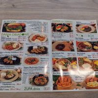 Menu at Vegan World Kebab  in Warsaw