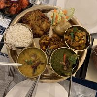 Vegan thali   at Restaurant Everest in Luxembourg City