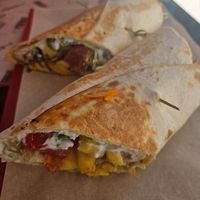 "Burrito" at St. Angus Burger Bar in Corinth