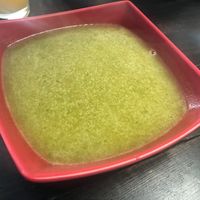 Delicious large soup at Orellana in Manizales