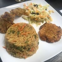 Main course at Orellana in Manizales