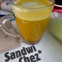 Chai latte  at SandwiChez - Sant Antoni in Barcelona