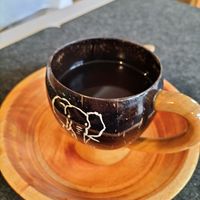 Schwarzer Tee mit frischem Ingwer at Taste of Ceylon in Goch