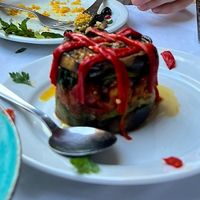 Moussaka without bechamel   at The Well of the Turk in Crete
