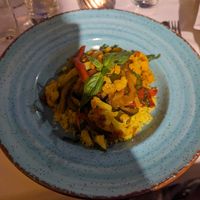 Cous cous and veg at The Well of the Turk in Crete