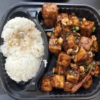 Kung Pao Tofu  at Cisu Vegan House in Hanover