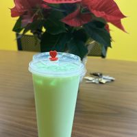 Honeydew Soy Latte   at Cisu Vegan House in Hanover