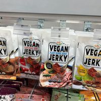 Delicious vegan jerky available for purchase   at Cisu Vegan House in Hanover