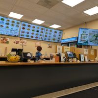 Inside, you can order yourself on the screen at Cisu Vegan House in Hanover