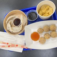 Assorted starters   at Cisu Vegan House in Hanover